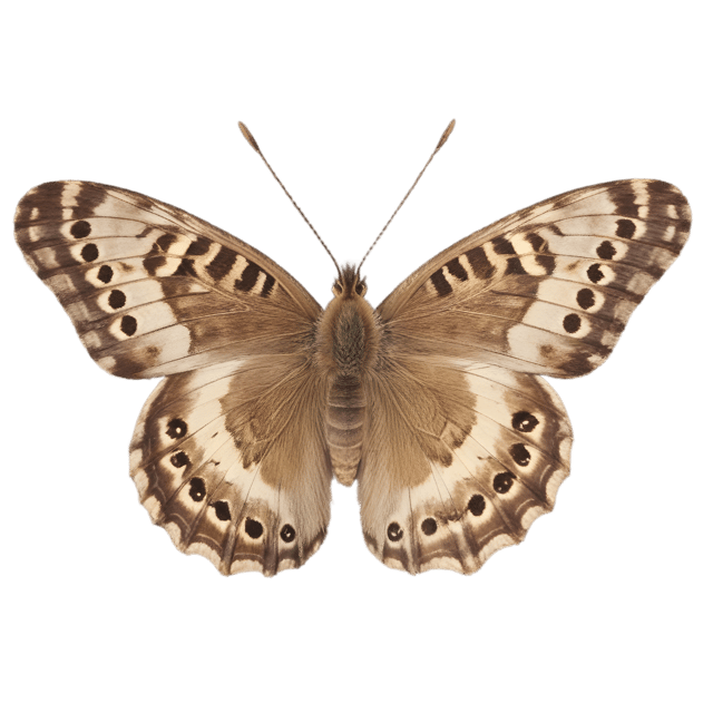 Free transparent PNG: Speckled Wood Butterfly PNG with Transparent Background for Nature and Art Projects