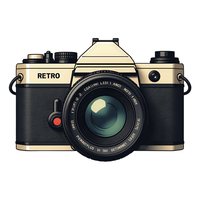 Free transparent PNG: 15 Retro Camera with Lens Cap Transparent Background PNG
