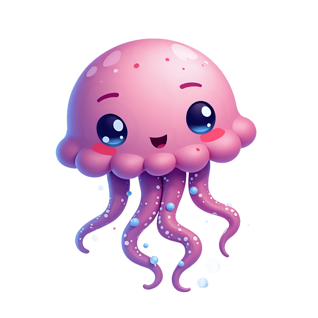 Free transparent PNG: Jellyfish PNG Download  Underwater Clipart for Decor  Crafts