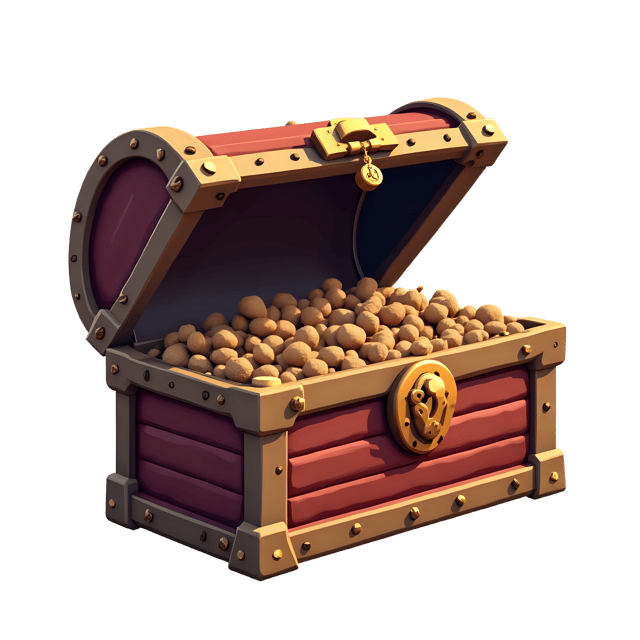 Free transparent PNG: Pirate Chest PNG  Perfect for Treasure Themes, Games  Decor