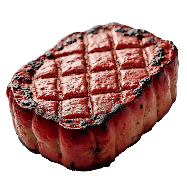 Free transparent PNG: Grilled Steak PNG with Charred Edges for Food and Recipe Imagery
