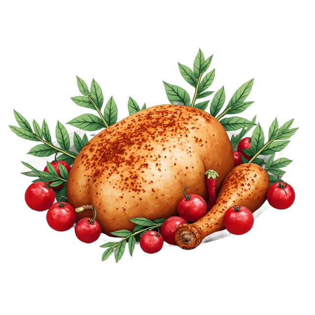 Free transparent PNG: Christmas Dinner PNG  Perfect for Holiday Decor, Cards  Party Themes