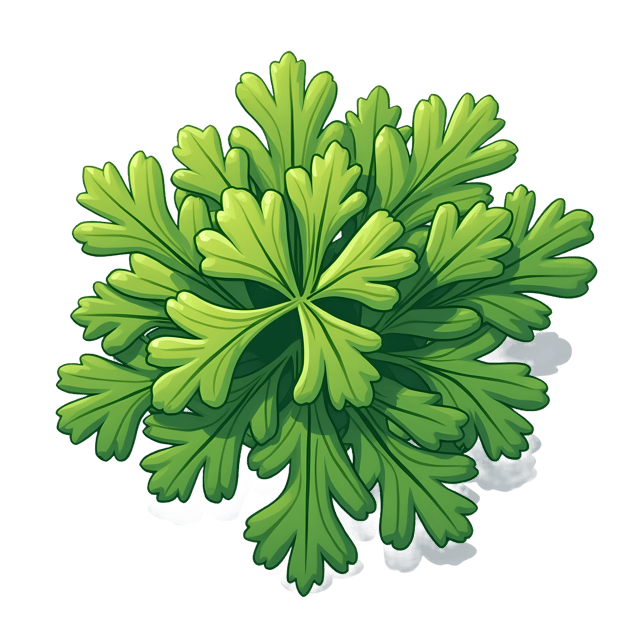 Free transparent PNG: Horse-radish Leaf Bunch  Fresh Herbs Clipart, free download png