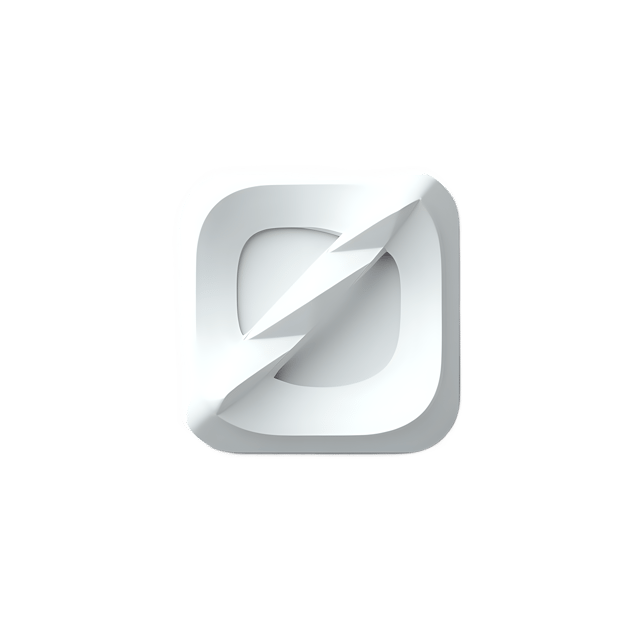 Free transparent PNG: Modern Minimalist 3D White Geometry Design with Transparent Background