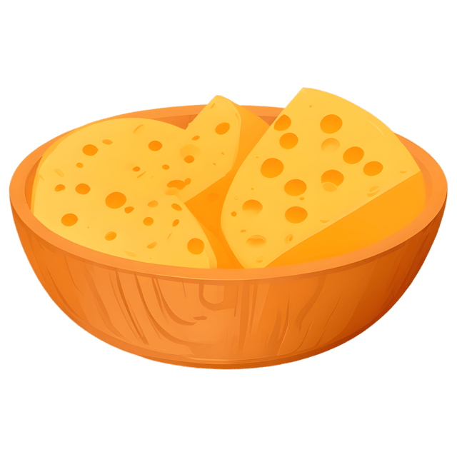 Free transparent PNG: Transparent Rustic Wooden Bowl with Cheese PNG