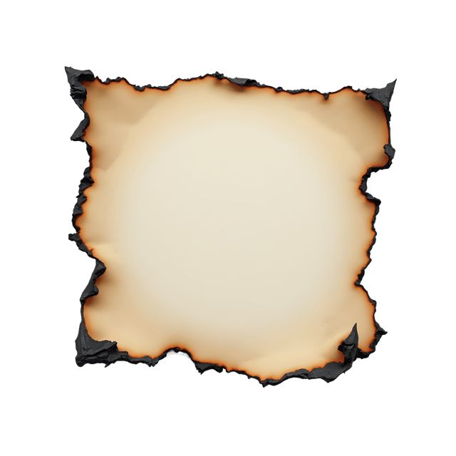 Free transparent PNG: Burnt Paper Tear  Unique Free Clipart PNG Download