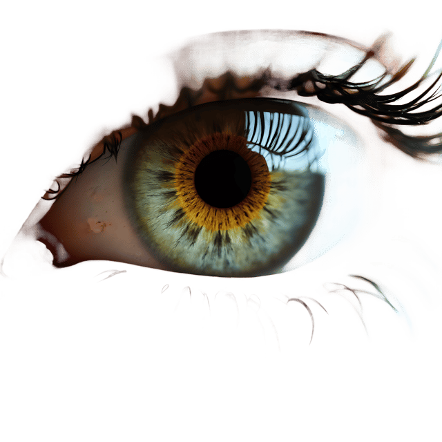 Free transparent PNG: Close-up Eye Portrait PNG Clipart  Ideal for Artistic Creations  Design Projects
