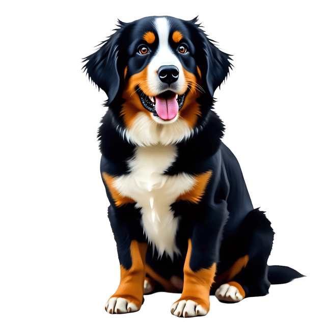 Free transparent PNG: Bernese Mountain Dog PNG Clipart  Ideal for Pet Lovers  Animal Projects