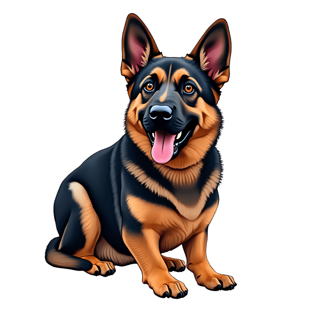 Free transparent PNG: German Shepherd Dog PNG Clipart  Ideal for Animal Lovers  Pet Projects
