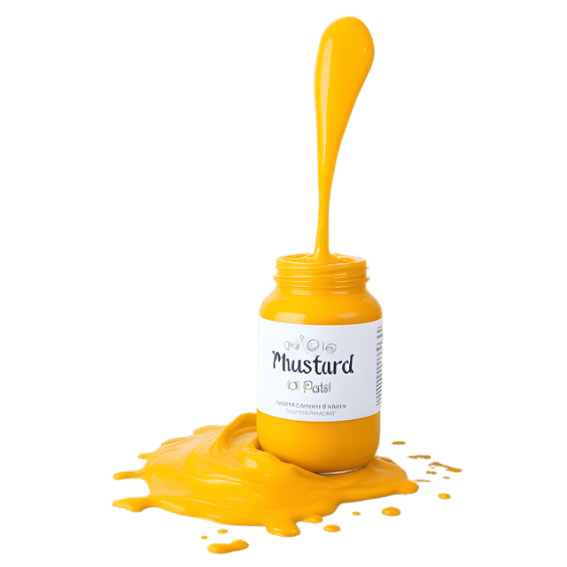 Free transparent PNG: Mustard Color Splash PNG with Transparent Background for Design Projects