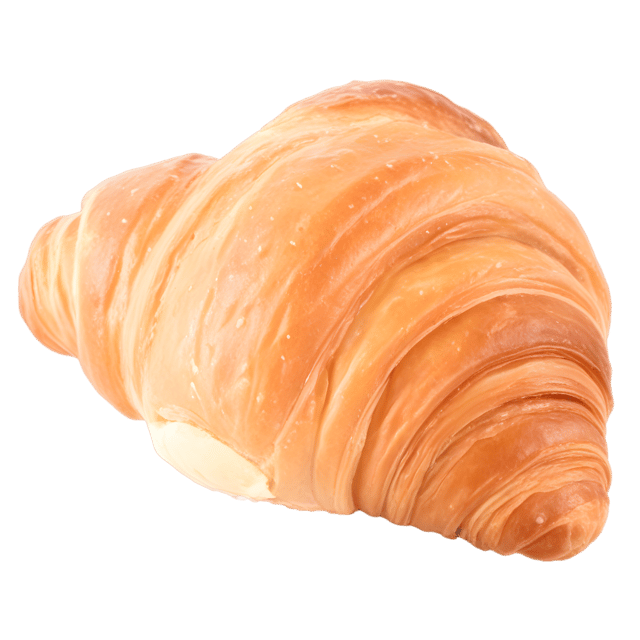 Free transparent PNG: Flaky Croissant with Butter PNG Transparent Background
