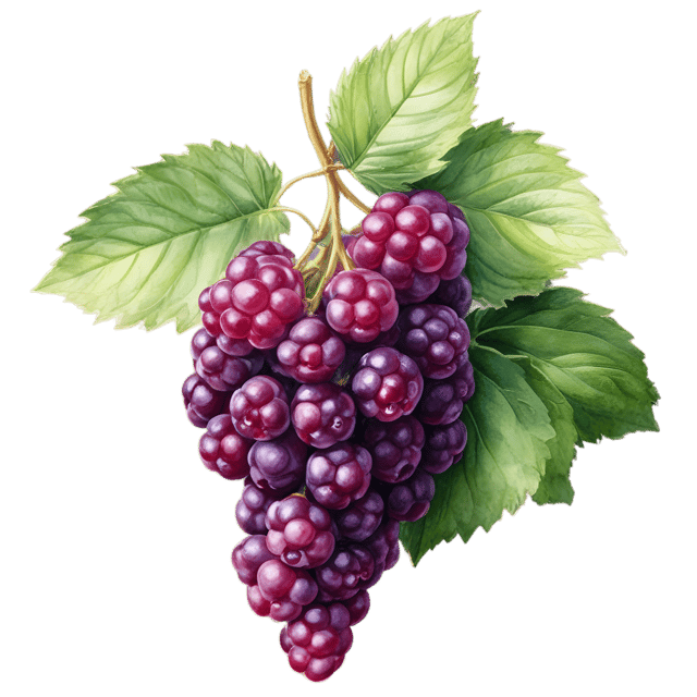 Free transparent PNG: Boysenberry PNG Transparent Background for Design and Craft Projects