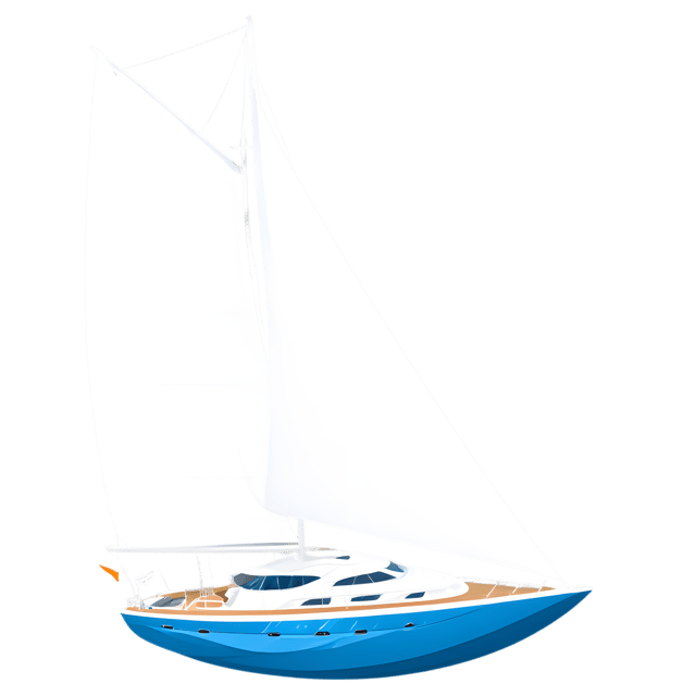 Free transparent PNG: Elegant White Yacht with Transparent Background PNG