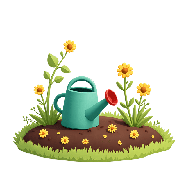 Free transparent PNG: Watering Can Transparent Background PNG for Garden and Nursery Use