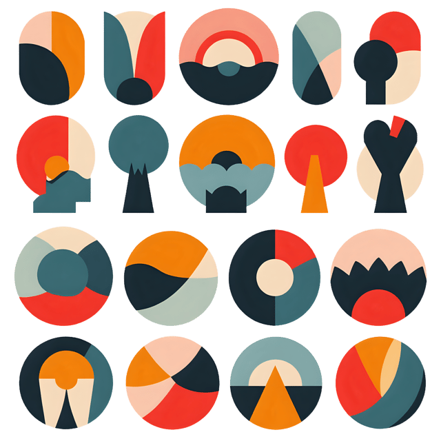 Free transparent PNG: Glowing Abstract Forms PNG with Transparent Background for Digital Art and Design