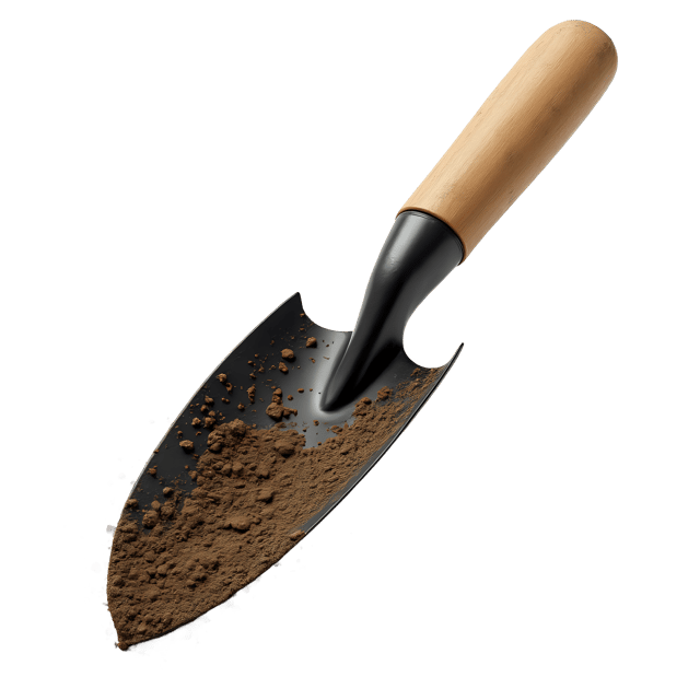 Free transparent PNG: Garden Trowel  Hand Tool Clipart, free downloadable png