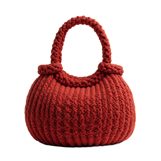 Free transparent PNG: Knitted Handbag PNG Clipart  Perfect for Fashion Design  Crafts