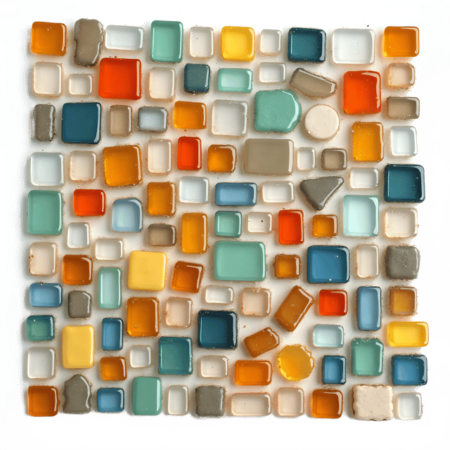 Free transparent PNG: Recycled Glass Tesserae PNG Clipart  Perfect for Art and Crafting