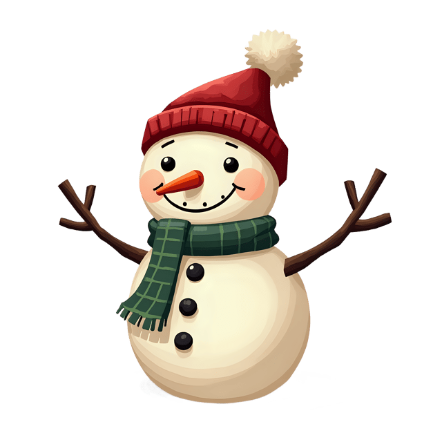 Free transparent PNG: Snowman PNG Clipart  Perfect for Winter Crafts  Festive Designs