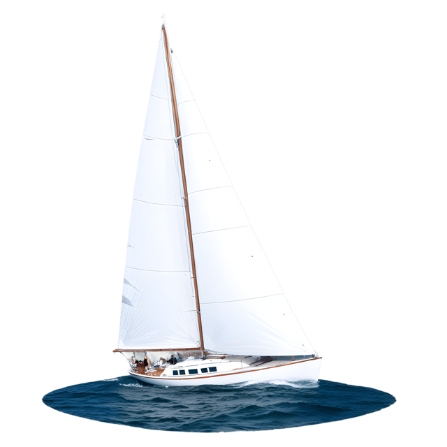 Free transparent PNG: White Sailboat PNG Transparent Background for Water and Nautical Themes