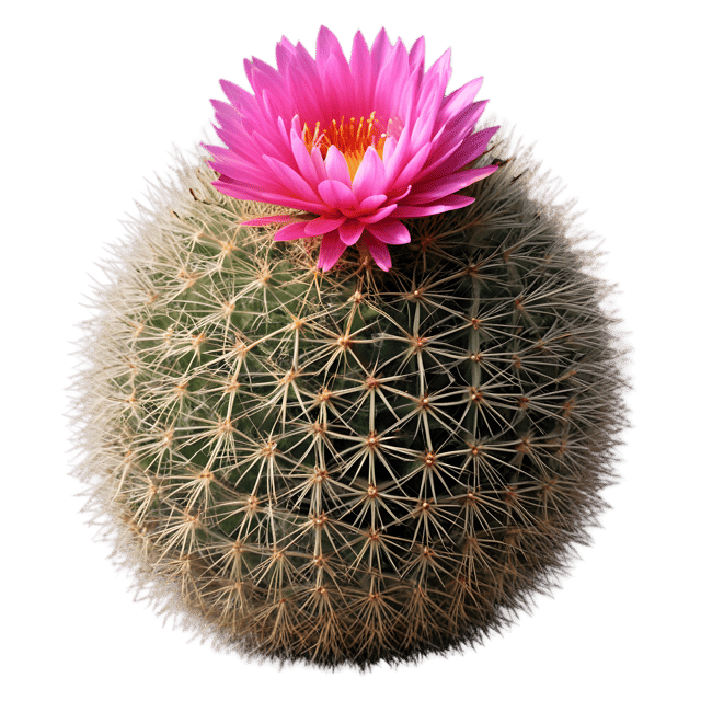 Free transparent PNG: Hedgehog Cactus Transparent PNG for Nursery and Craft Decorations