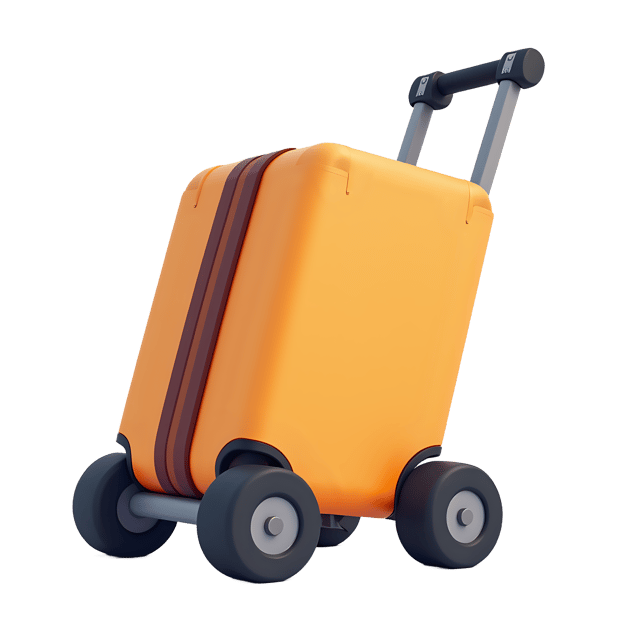 Free transparent PNG: Luggage with Wheels  Travel Essentials Clipart, free download png
