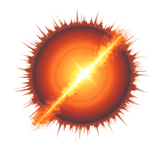 Free transparent PNG: Solar Flare Arc  Space Theme Clipart, free transparent png download