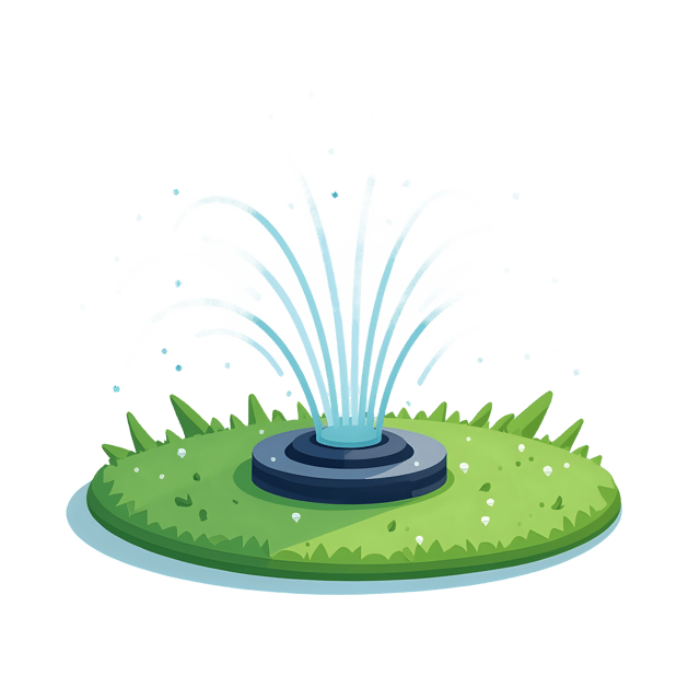 Free transparent PNG: Watering Sprinkler  Garden Clipart, free downloadable png