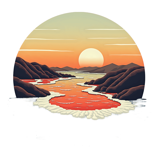 Free transparent PNG: Surreal Color Melting Pool PNG with Transparent Background for Creative Design