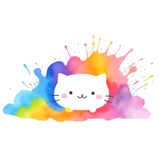 Free transparent PNG: Bold Color Collisions PNG Art for Creative Design and Decor