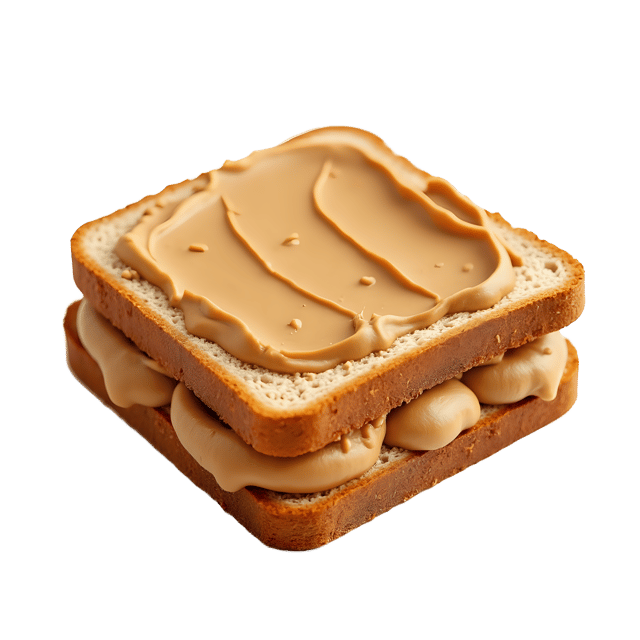 Free transparent PNG: Peanut Butter Sandwich PNG Clipart  Ideal for Food Projects  Design
