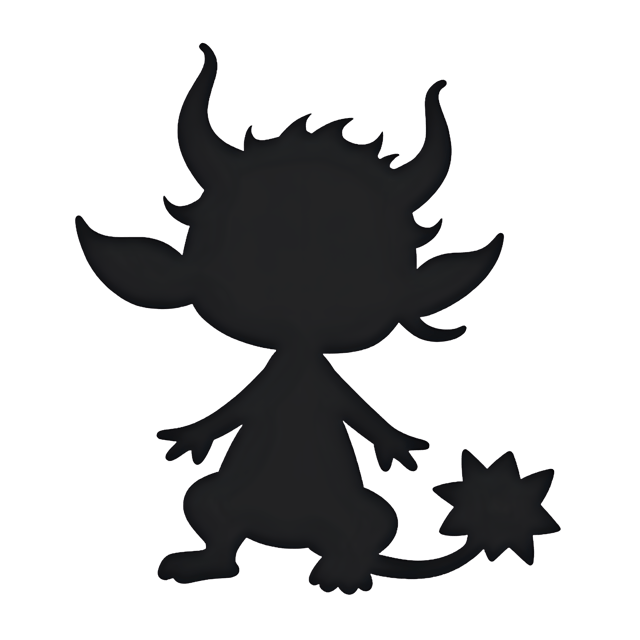 Free transparent PNG: Mythical Creature Silhouette PNG with Transparent Background for Artistic Creations