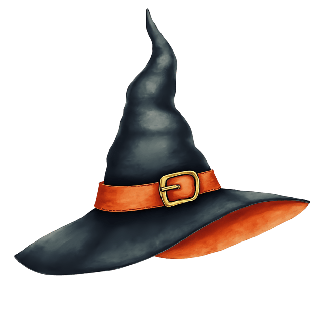 Free transparent PNG: Witch Hat  Halloween Clipart, free transparent png download