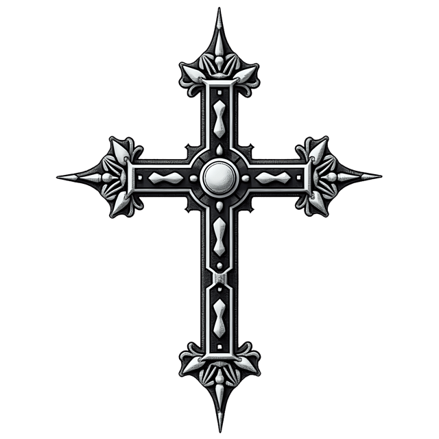 Free transparent PNG: Beaded Cross Ornament  Christmas Clipart, free png download