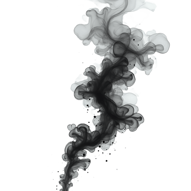 Free transparent PNG: Fluid Ink Swirl with Smoky Haze  Artistic Design Clipart, free transparent png download