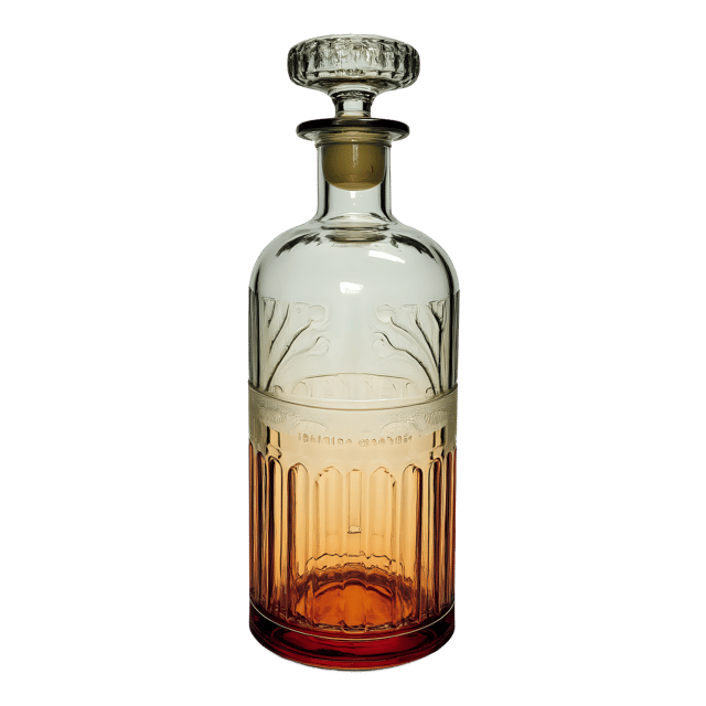 Free transparent PNG: Victorian Etched Glass Decanter PNG Clipart  Perfect for Elegant Tableware and Decor