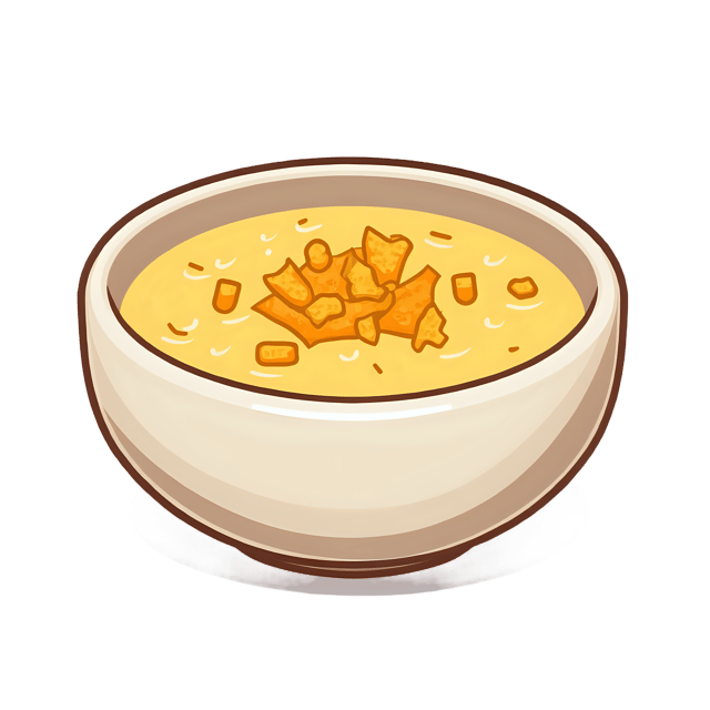 Free transparent PNG: Corn Chowder with Cheddar Cheese  Recipe Clipart, free downloadable png