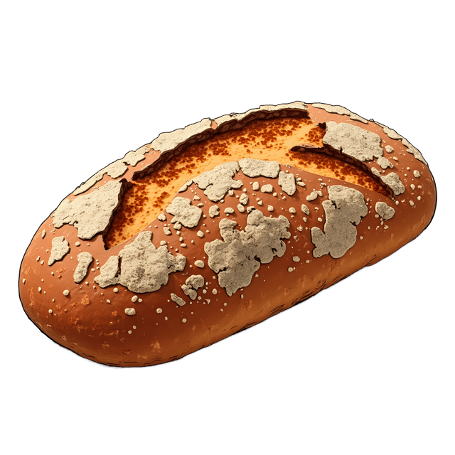 Free transparent PNG: Rye Bread Loaf  Artisan Bakery Clipart, free png download