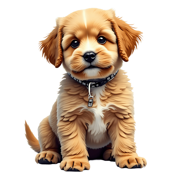 Free transparent PNG: Fluffy Dog PNG with Transparent Background for Lovable Pet Imagery