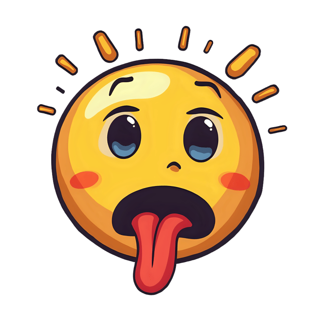 Free transparent PNG: Mind Blown Emoji PNG Clipart  Ideal for Expressing astonishment and surprise