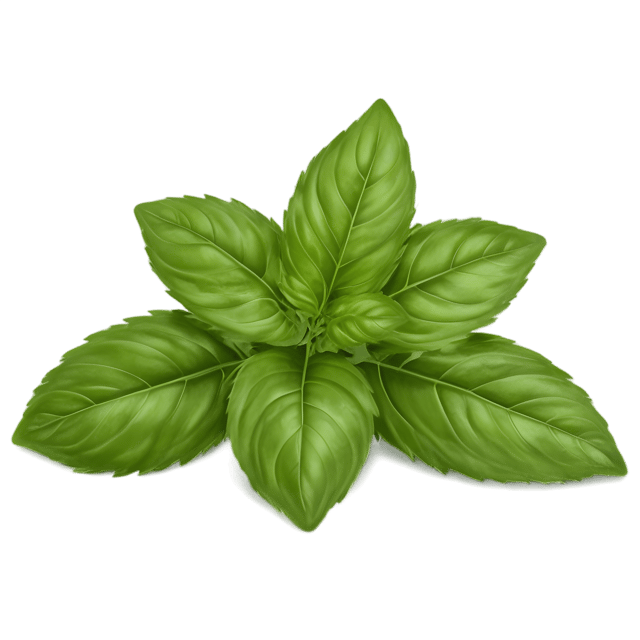 Free transparent PNG: Basil Herb Transparent PNG for Culinary and Decorative Use