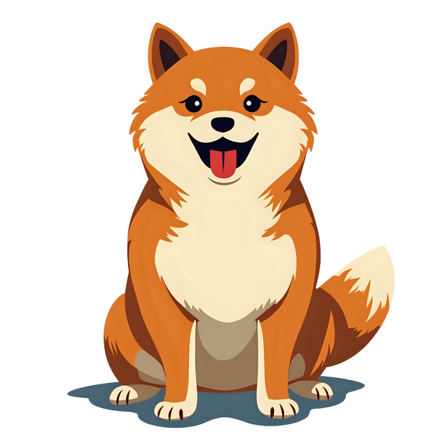 Free transparent PNG: Regal and Dignified Shiba Inu PNG with Transparent Background for Artistic Use