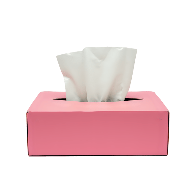 Free transparent PNG: Pink Tissue Box PNG with Transparent Background for Crafting and Design