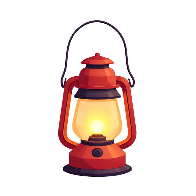 Free transparent PNG: Lantern in Evening Light Transparent Background PNG Design for Decor and Crafts