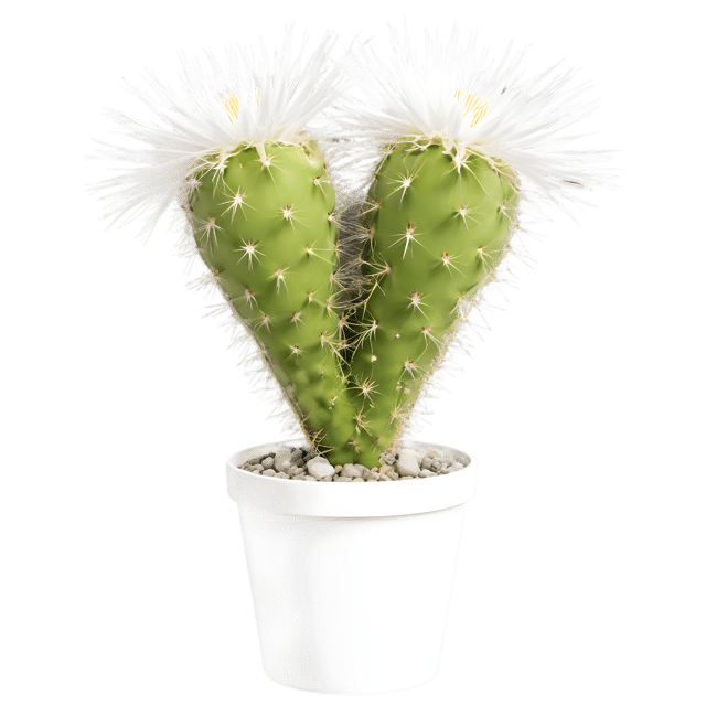 Free transparent PNG: Silver Torch Cactus PNG with Transparent Background for Botanical Art and Design