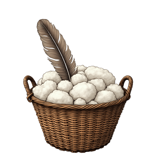 Free transparent PNG: Fluffy Down Feather  Nature Clipart, free transparent png download