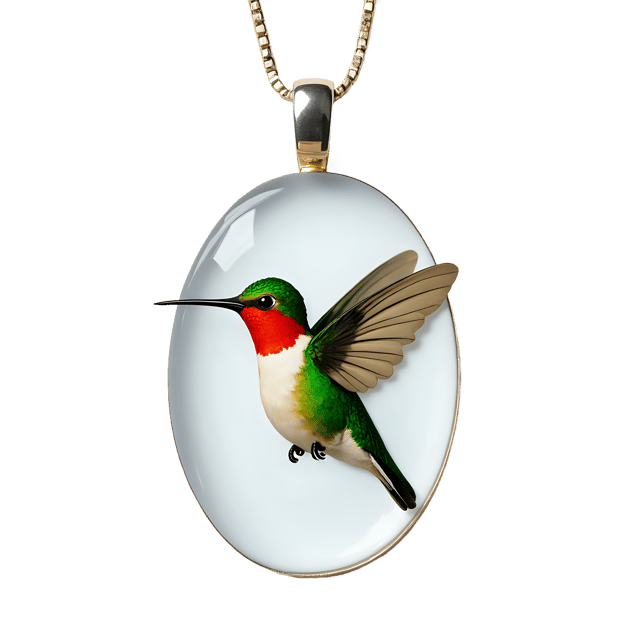 Free transparent PNG: Hummingbird Cameo  Glass Pendant Art, free png download