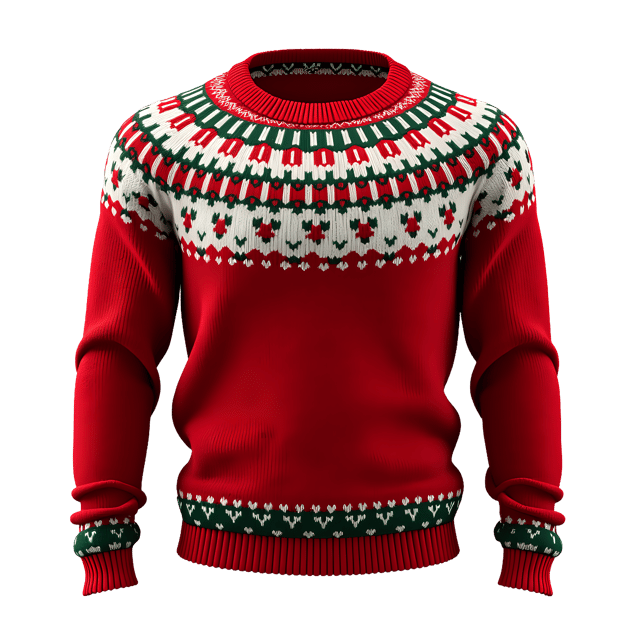 Free transparent PNG: Knitted Christmas Sweater PNG Clipart  Perfect for Holiday Crafts  Designs