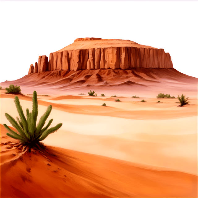 Free transparent PNG: Desert Landscape Transparent PNG