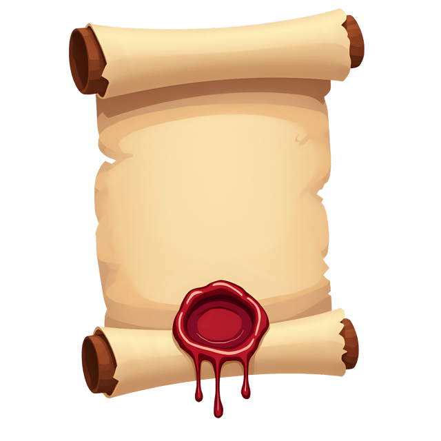 Free transparent PNG: Scroll with Wax Seal  Classic Decorative Clipart, free transparent png download